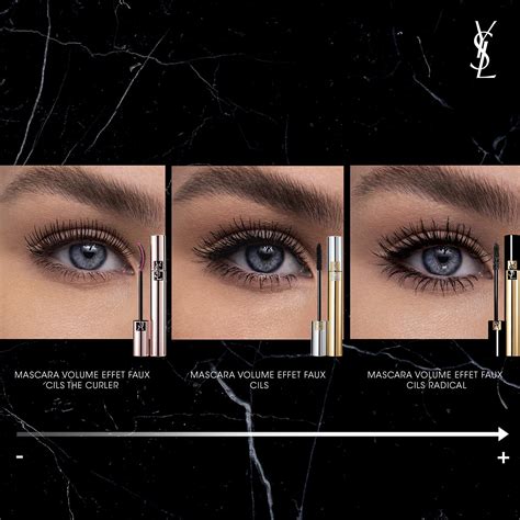 ysl volume effet faux cils коричневая|ysl false lash effect mascara.